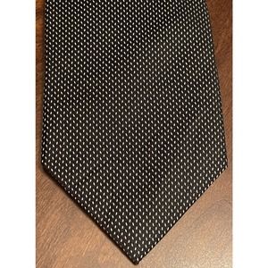 Gabriele Sovrani Black Gray Hand Made 100% Silk Men’s Neck Tie Made In China
